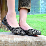 Flat Pumps Black - Ziza Shoes