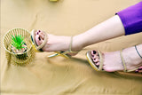 LONG HEEL SANDAL