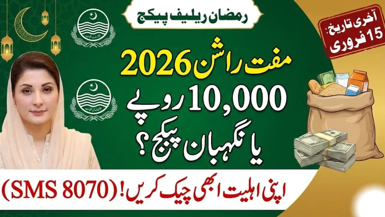 Muft Rashan 2026 Eligibility Check via PSER Portal & SMS 8070 Complete Guide